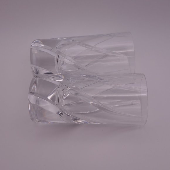 Two(2) Crystal Shot Glasses - Picture 2 of 8